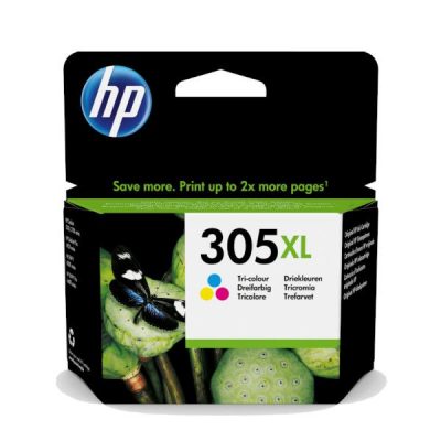 Cartucho Original HP 305XL Tricolor - 3YM63A