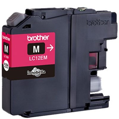 Cartucho Compatible con BROTHER LC12E Magenta - LC12EM-R [PAG-1200]